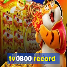 tv0800 record